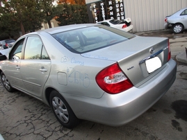 2003 TOYOTA CAMRY LE SILVER 2.4L AT Z16145